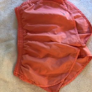 Pink Nike Dry Fit shorts